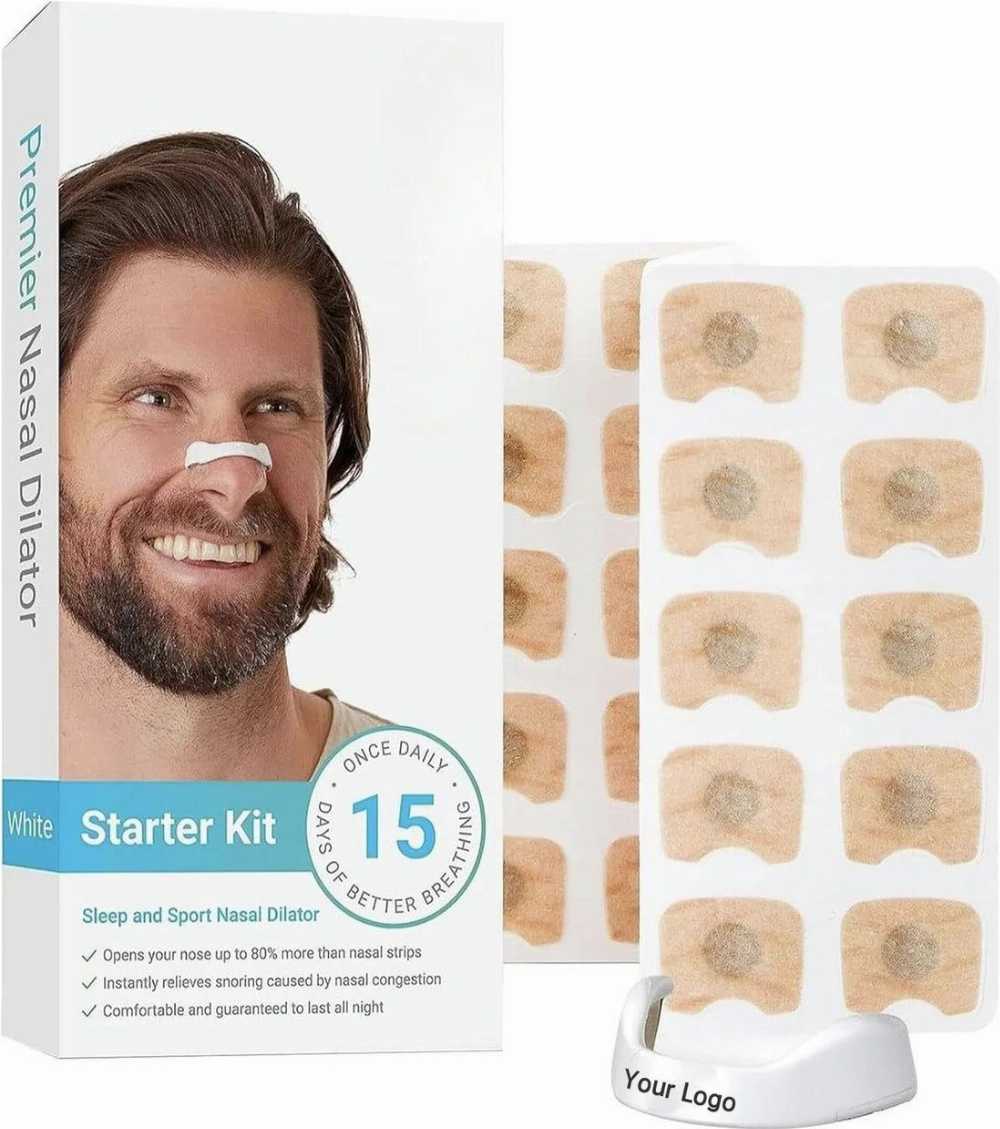 Sleepco Nasal Dilator Starter Kit – 4 Sizes for Better Airflow & Sleep